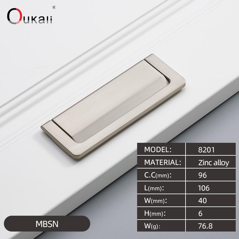 Modern Gold Finish Drawer Cabinet Handle Kitchen & Bedroom Dresser Door Pulls Office Use