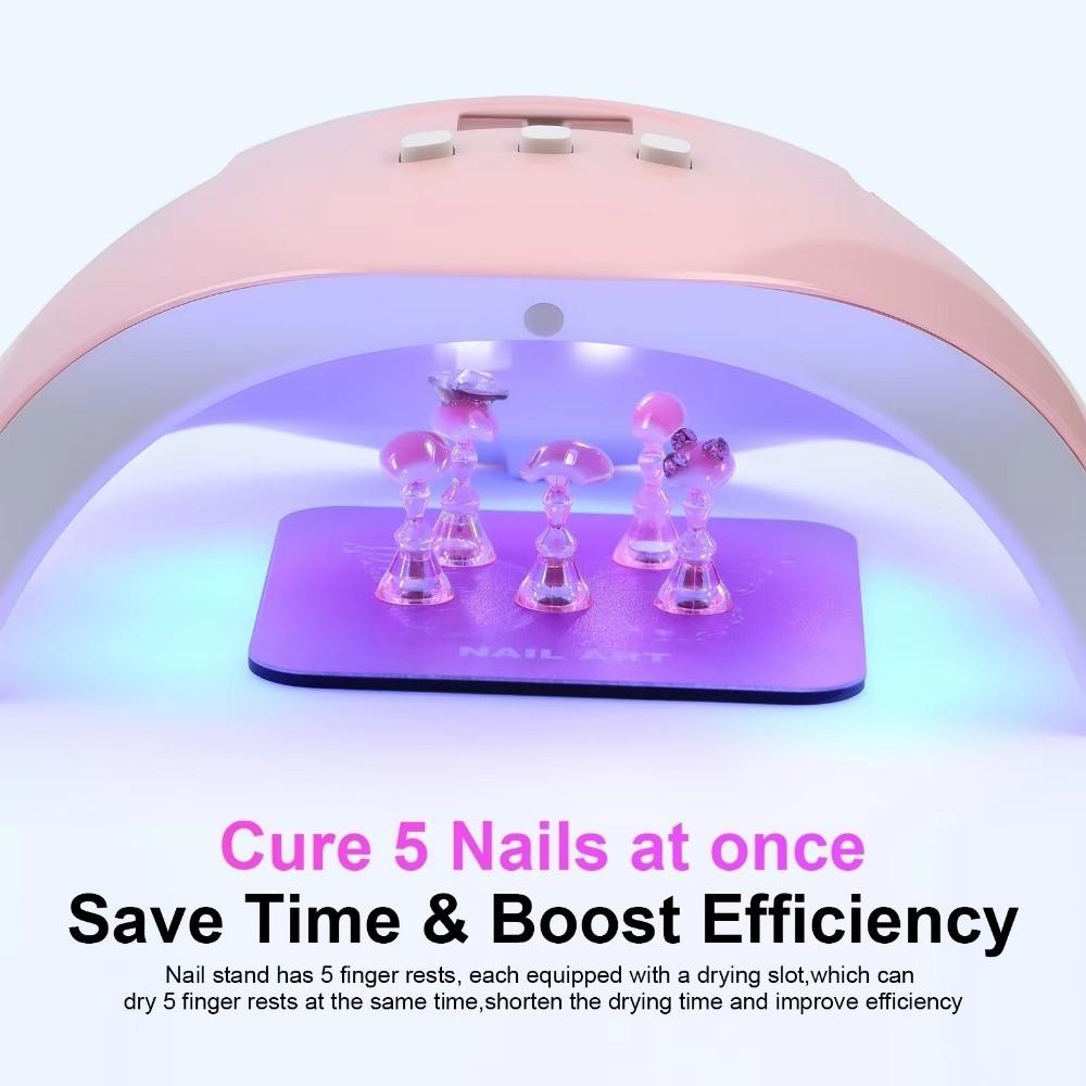 Heart Nail Holder Alloy Stand Nail Art Practice Holder New Drawing Pallet  Nail Supplies