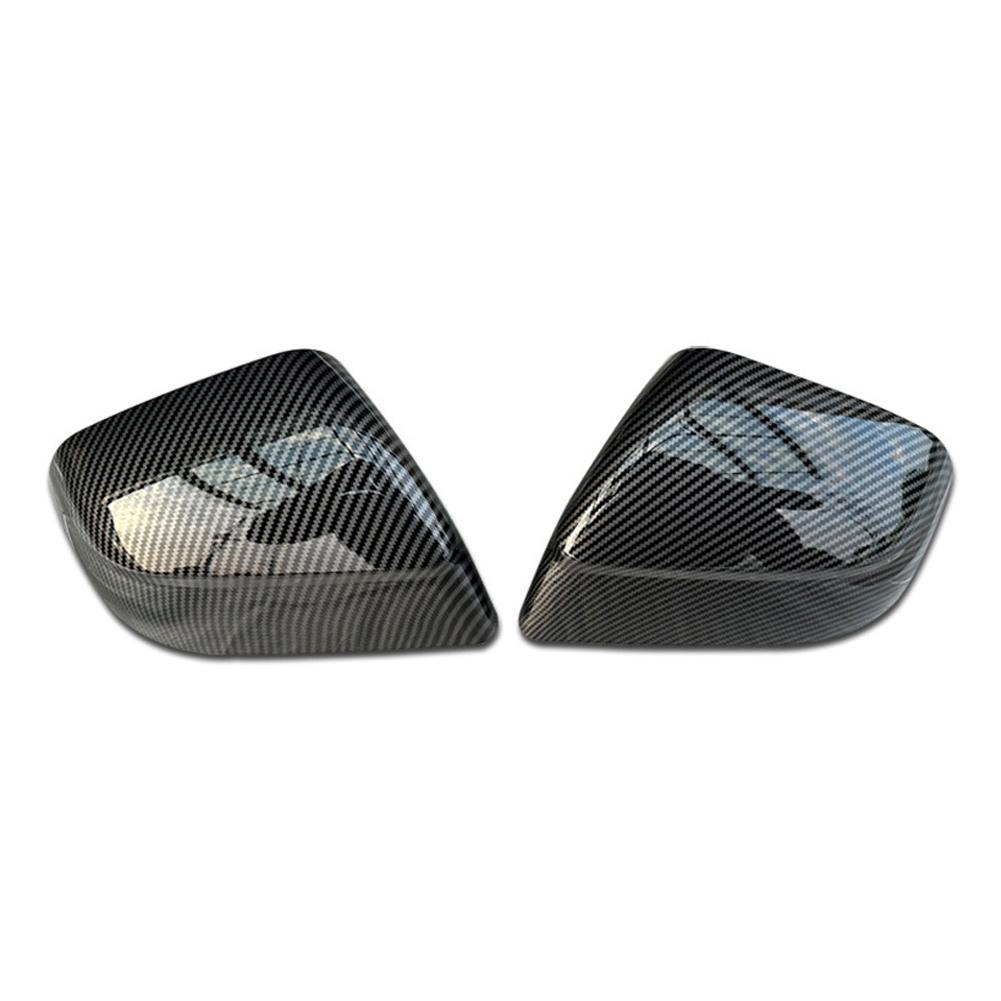 Real Carbon Fiber Rear View Mirrors Cover For Tesla Model Y Launch 2025+ Juniper 2025 Side Door Rearview Mirror Cover