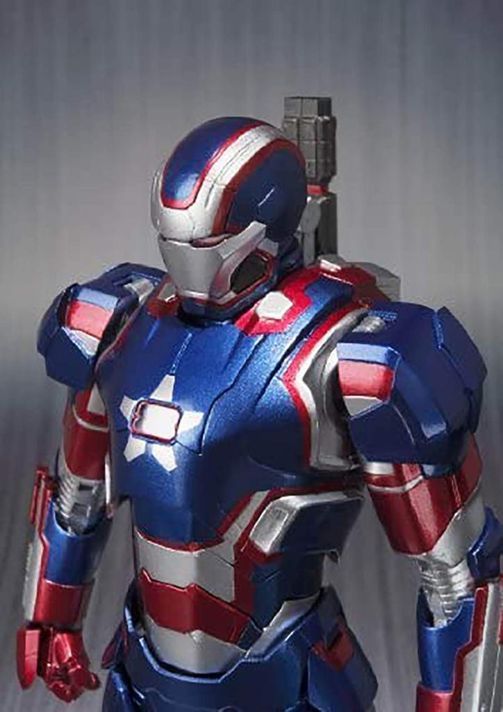 TAMASHII NATIONS Iron Approximately and Painted Action Figure S.H.Figuarts Patriot, 160mm, PVC, ABS, Die-cast