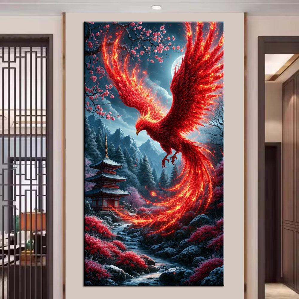 Dragon and Phoenix Picture DIY Diamond Painting Cross Stitch Full Drills Diamond Mosaic New Collection Home Decor