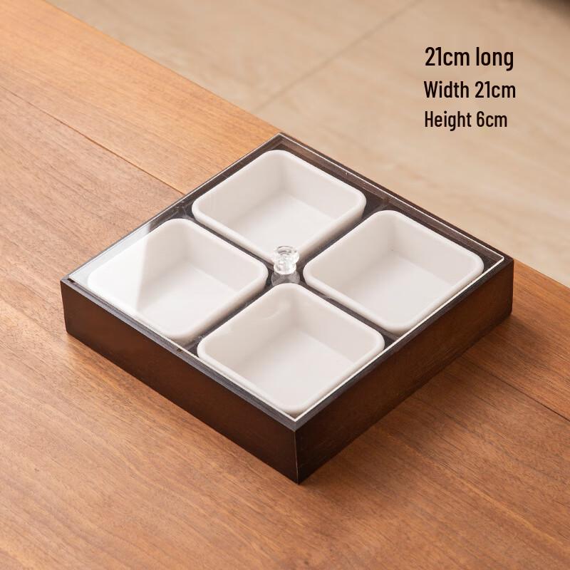 Bamboo Tea Ceremony Dried Fruit & Nut Serving Tray