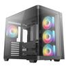 Boîtier PC - DEEPCOOL - CG530U 4F - Moyen tour- Format Micro-ATX - 4 ventilateurs ARGB inclus - Noir