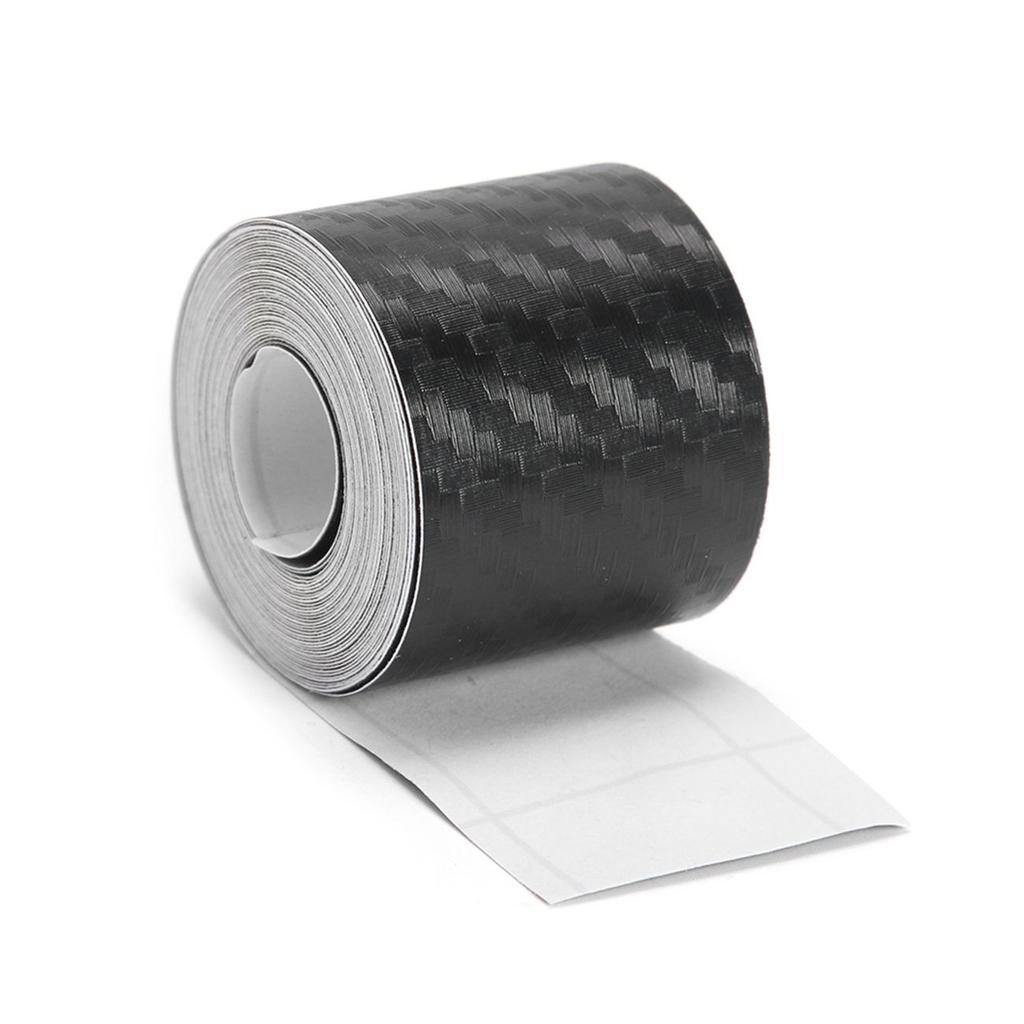 Bumper sSrip Protection Film 3D Carbon Fiber Sticker Anti Scratch Tape DIY Paste Protector Strip