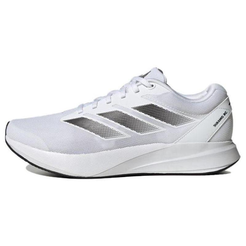 

Adidas Duramo Rc Lightweight Soft Mesh Shock Absorbing Breathable Low Top Training Sprint Racing Running Shoes Unisex White Black ID2702 45 білий