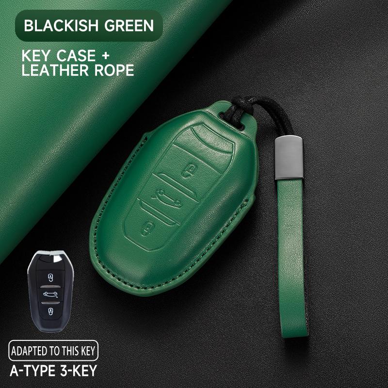 

Кожаный чехол-накладка для ключа автомобиля, защитная оболочка, брелок для Citroen Cactus C4 C6 C8 C3-XR DS DS3 DS4 DS5 DS6 C1 C2 Picasso