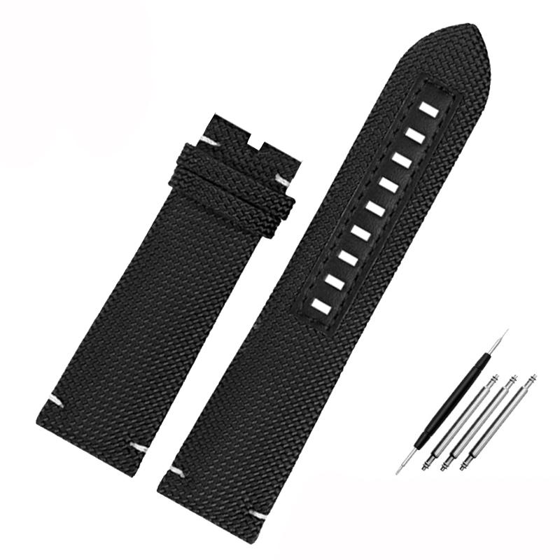 Clasic Pentru Mido Navigator M026.629 Curea de Ceas din Nailon Piele Ocean Star M042 M042.430 Brățară Ceas Bărbătesc Citizen Negru Albastru 22mm