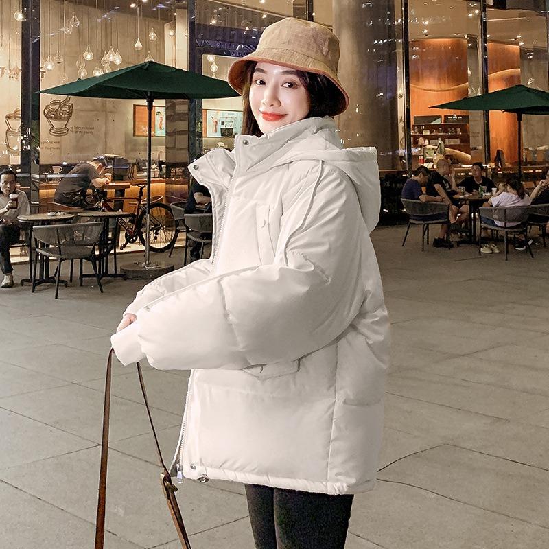 Bread Clothes Short New Autumn and Winter Women's Cotton-padded Clothes Loose Thickened Jackets Cotton-padded Women's Cotton-padded Jackets