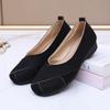 Shoes Women's Spring New Versatile Casual Shallow Lazy One Pedal Breathable Comfortable Polyurethane Sole Mother Shoes
