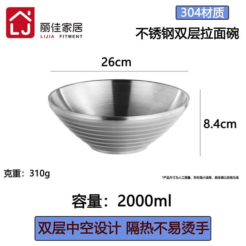 304 Stainless Steel Japanese Ramen Bowl
