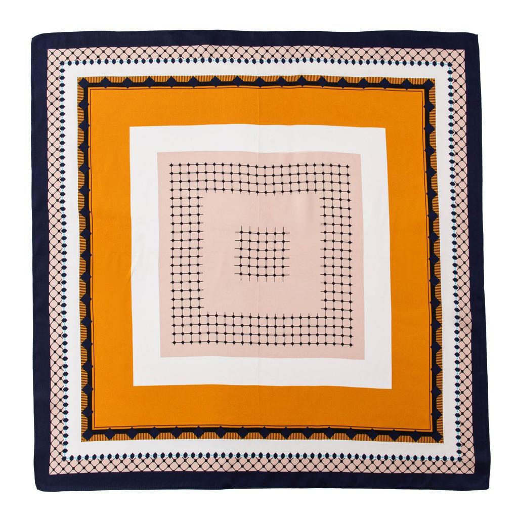 Mulberry silk scarf  new retro winter beautiful ginkgo printing four seasons shawl sunscreen dual-purpose
