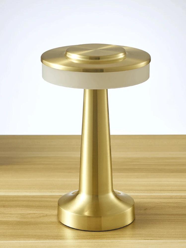 

Светодиодная настольная лампа в стиле ретро-бара, журнальный столик, перезаряжаемый сенсорный датчик, беспроводной ночник, ресторан, декор гостиной, светильник