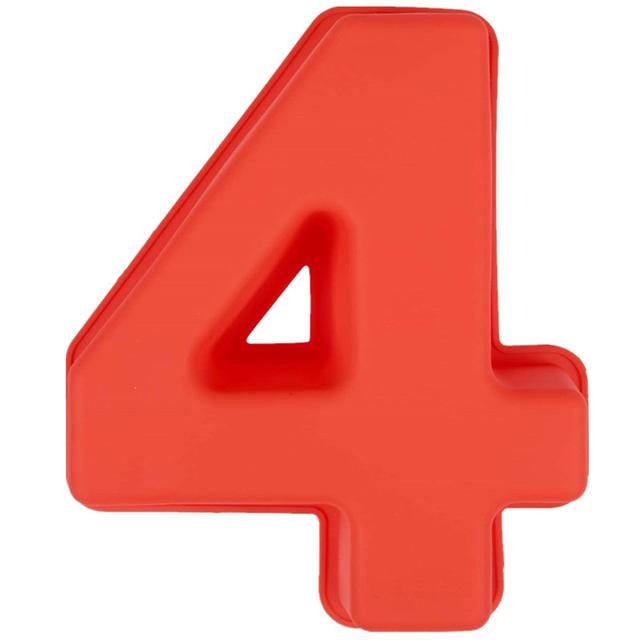 

1 шт. 0-9 номеров, силиконовая форма для торта, инструменты для украшения торта, сделай сам, день рождения, свадьба, юбилей, дизайн торта, формы для выпечки, кондитерские инструменты 4 красный