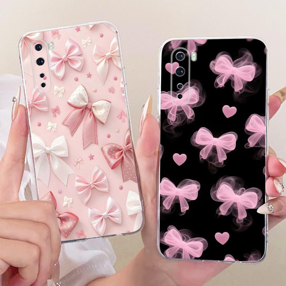 For OnePlus Nord / 8 Nord 5G / Z AC2001 AC2003 Cute Flower Butterfly Cat Painted Case For 1+ Nord Soft Silicone TPU Phone Cases