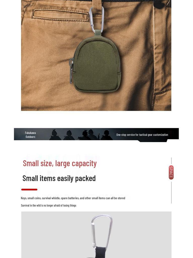 Tragbare Outdoor Mini Wildnis Überleben Schlüsselanhängertasche