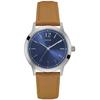 GueSS Exchange Quarz Blaues Zifferblatt Herrenuhr W0922g8