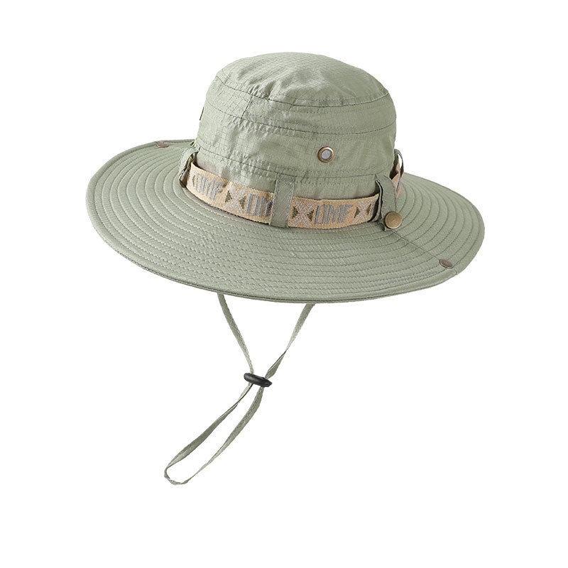 Wide Brim Sun Protection Bucket Hat for Men and Women Bonnie Hat Fishing Fisherman Hats Caps GZW