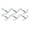 50Pcs Flat Jaw Pinchcocks Stainless Steel Strong Clamping Rustproof Latex Tube Clamps for Chemical S