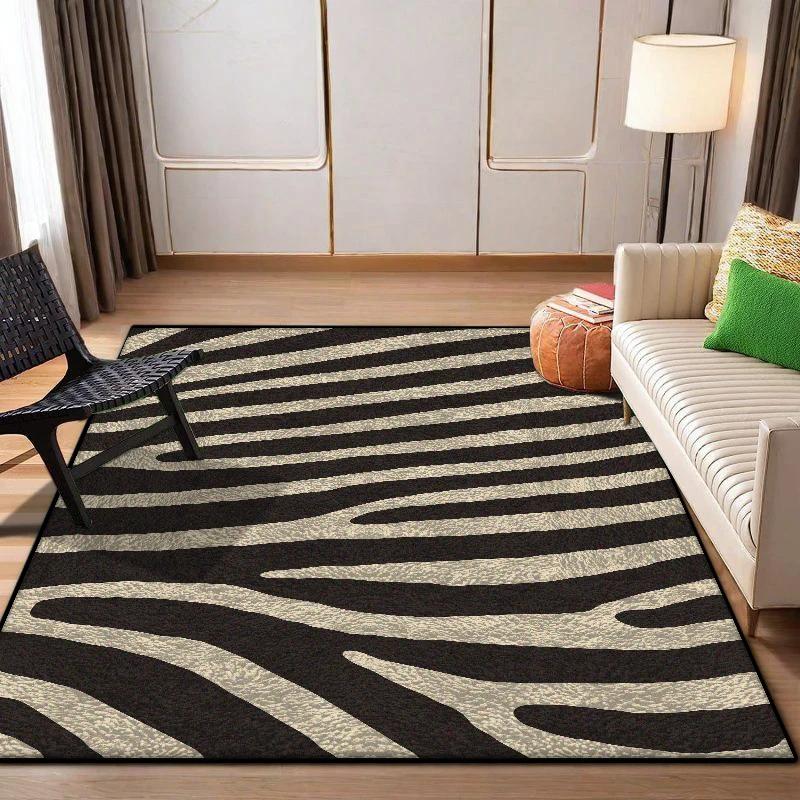Modern Area Rug For Living Room Under Coffee Table Bedroom Large Non-Slip Machine Washable