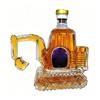 Excavator Shape Glass Whiskey Decanter 3D Vehicle Liquor Bottle