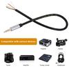 Professional 3.5mm Male Jacks To Bare Wire Audios Cable for Repairing Headphones and Microphones Headsets TRRS Cord