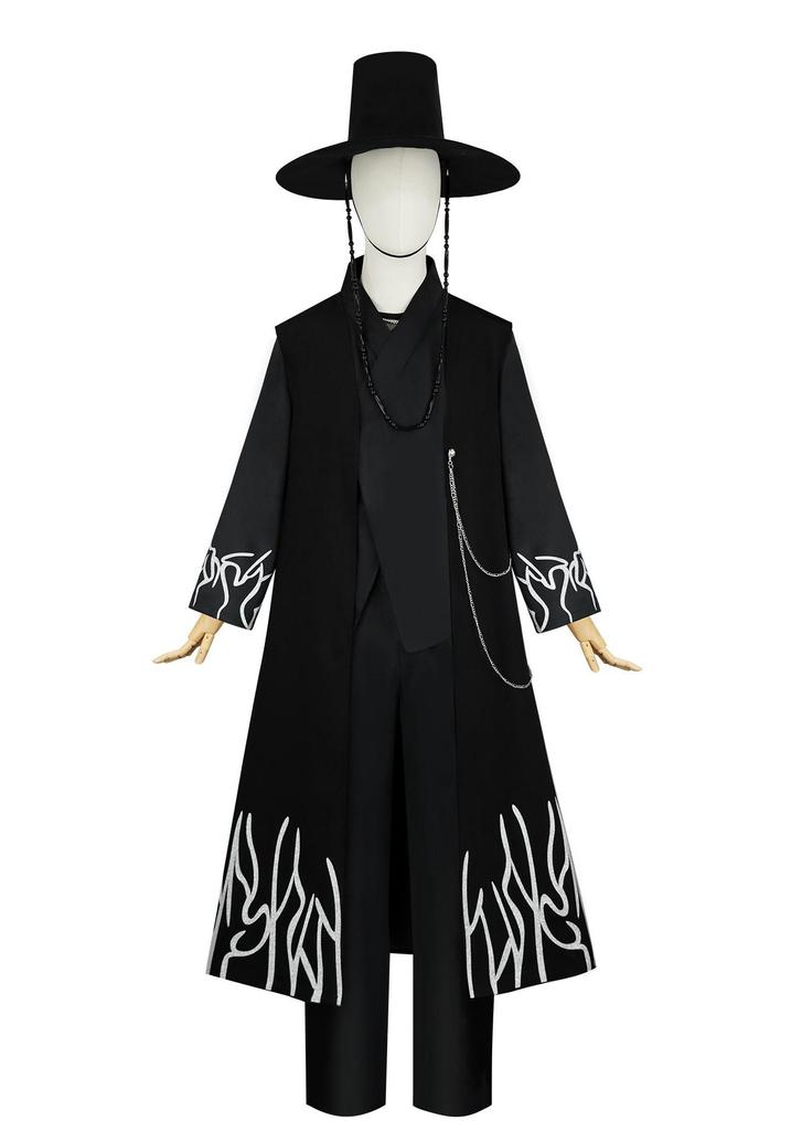K-Pop Dämonenjäger Gruppe Halloween Cosplay Kostüm für Qin Yu Rollenspiel