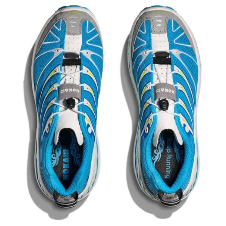 HOKA ONE ONE Stinson Evo OG Low top Trail Running Shoes Men's Sky Blue 1155350-SHK
