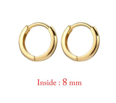 925 Sterling Silver Big Circle Stud Earrings for Women New Fashion Exaggerated Party Jewelry Gifts Prevent Allergy