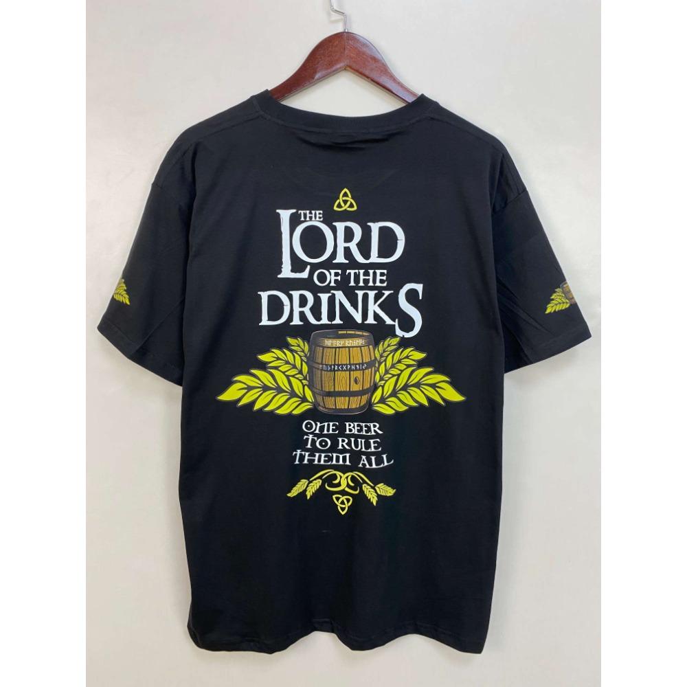 T-shirt Men Women Rule Them All Beer Tees Oktoberfest Tops O Neck Black White Clothes Vintage Shirt Streetwear