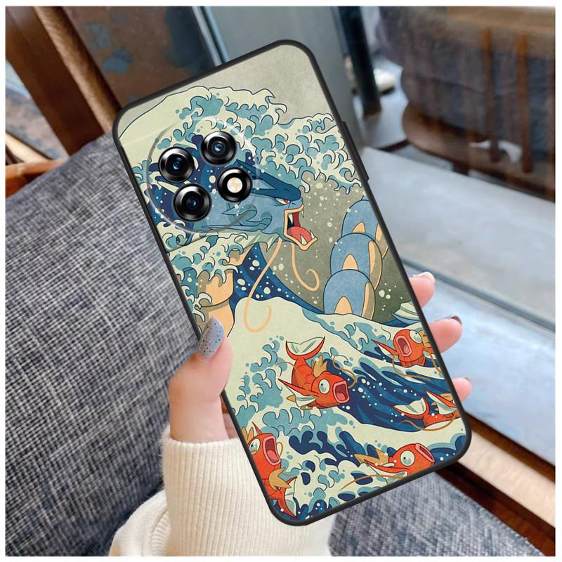 The Great Wave Off Kanagawa Case For OnePlus 13R 13s 12R 10T 13 12 11 10 9 Pro Nord 5 CE 2 3 4 Lite N10 N20 N30 Coque
