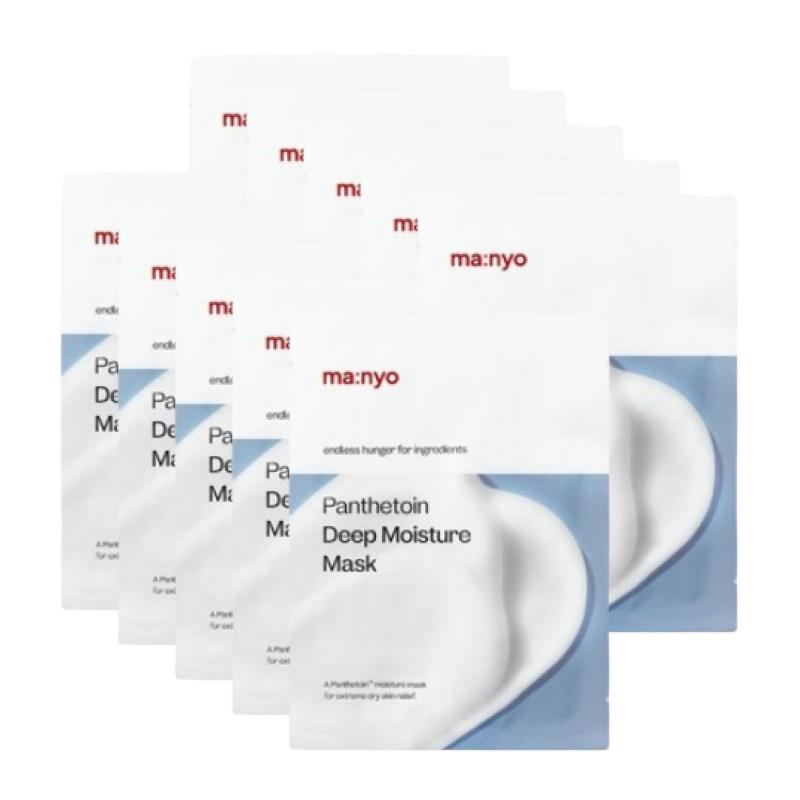 Manyo Factory Panthetoin Deep Moisture Mask Intensive Hydrating & Skin Barrier Care 10 Sheets