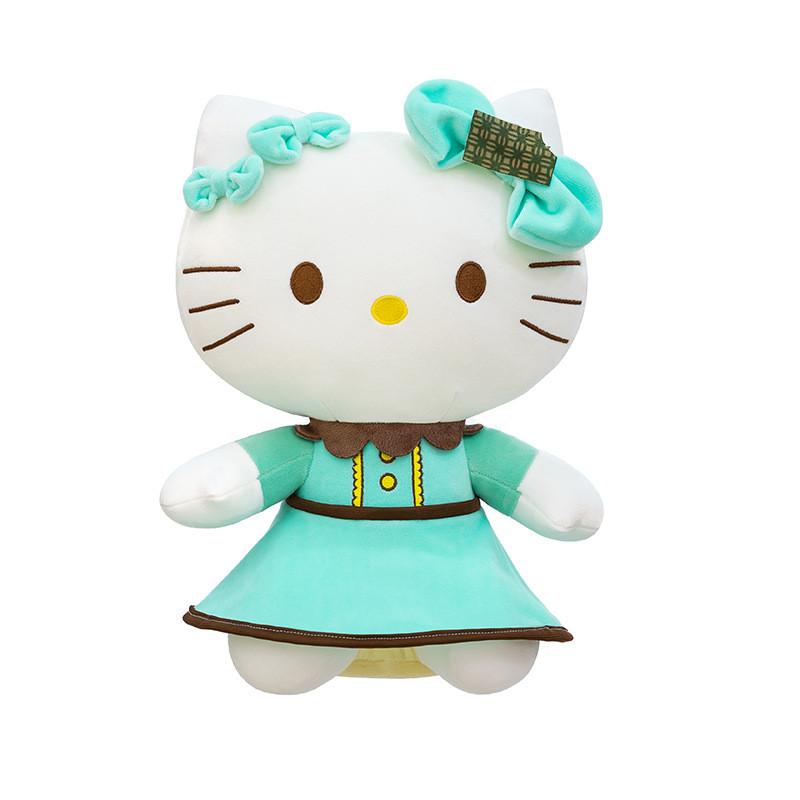 

Hello Kitty Plush Toy Mint Chocolate Cat Stuffed Animal For Kids And Collectors 25cm