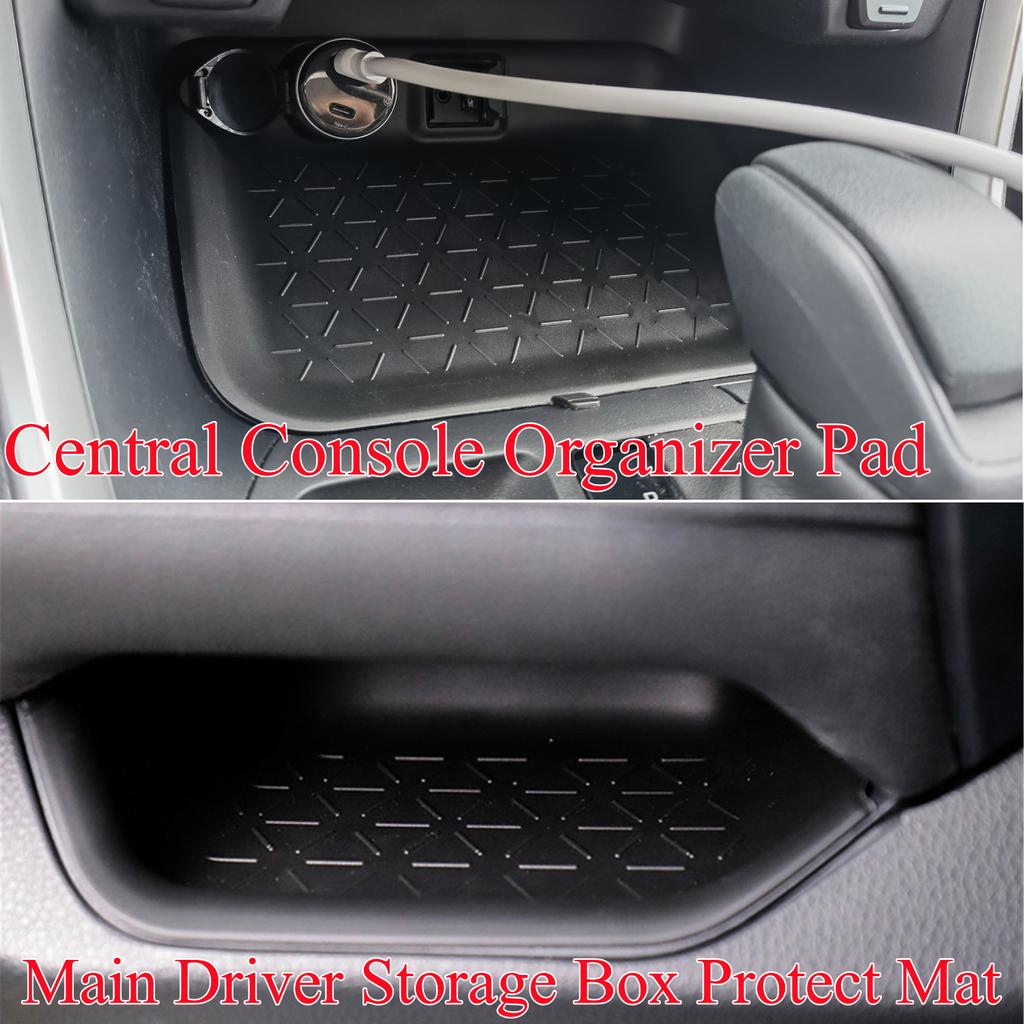 Central Console Organizer Pad Water Cup Main Driver Co-pilot Storage Box Mat for Toyota RAV4   2022 2023
