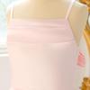 French Satin Girls' Formal Irregular Spaghetti Strap Dress - Elegant Puffy Princess Evening Gown