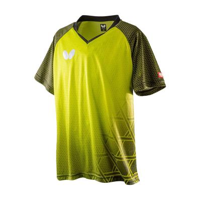 Butterfly Tischtennis Unisex Spiel 45610 Shirt, Lagomel, Limette, Klein,