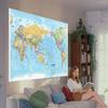 Engelsk karta -Världskarta-Politisk fördelning-2012,Konstposter,Inomhus/Utomhus,Pedagogisk Geografi Dekor,Lärande Undervisningsmaterial,Reseförnödenheter