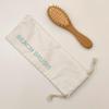 Beech Wood Soft Baby Scalp Massage and Care Brush Set