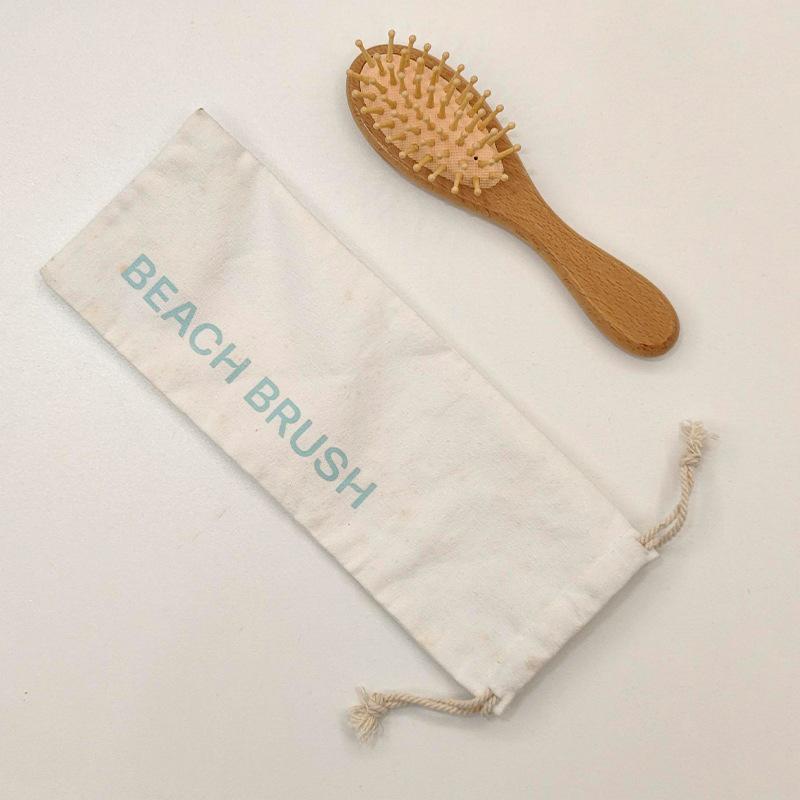 Beech Wood Soft Baby Scalp Massage and Care Brush Set