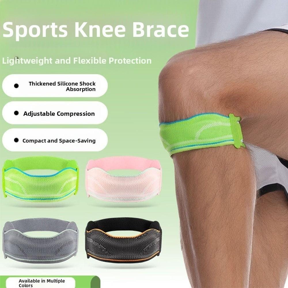 Rutschfestes Design Sport Patella-Band Kompression Patellasehnenstütze Radfahren Bergsteigen