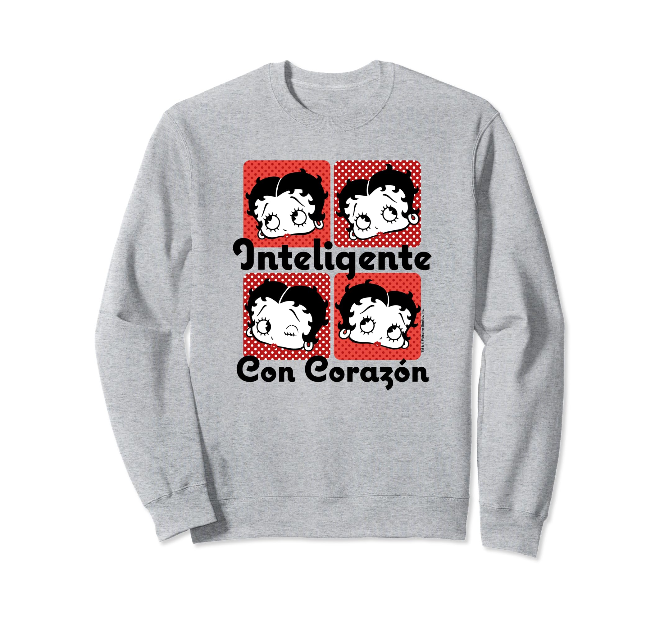

Betty Boop Intelligent Con Corazon Sweatshirt