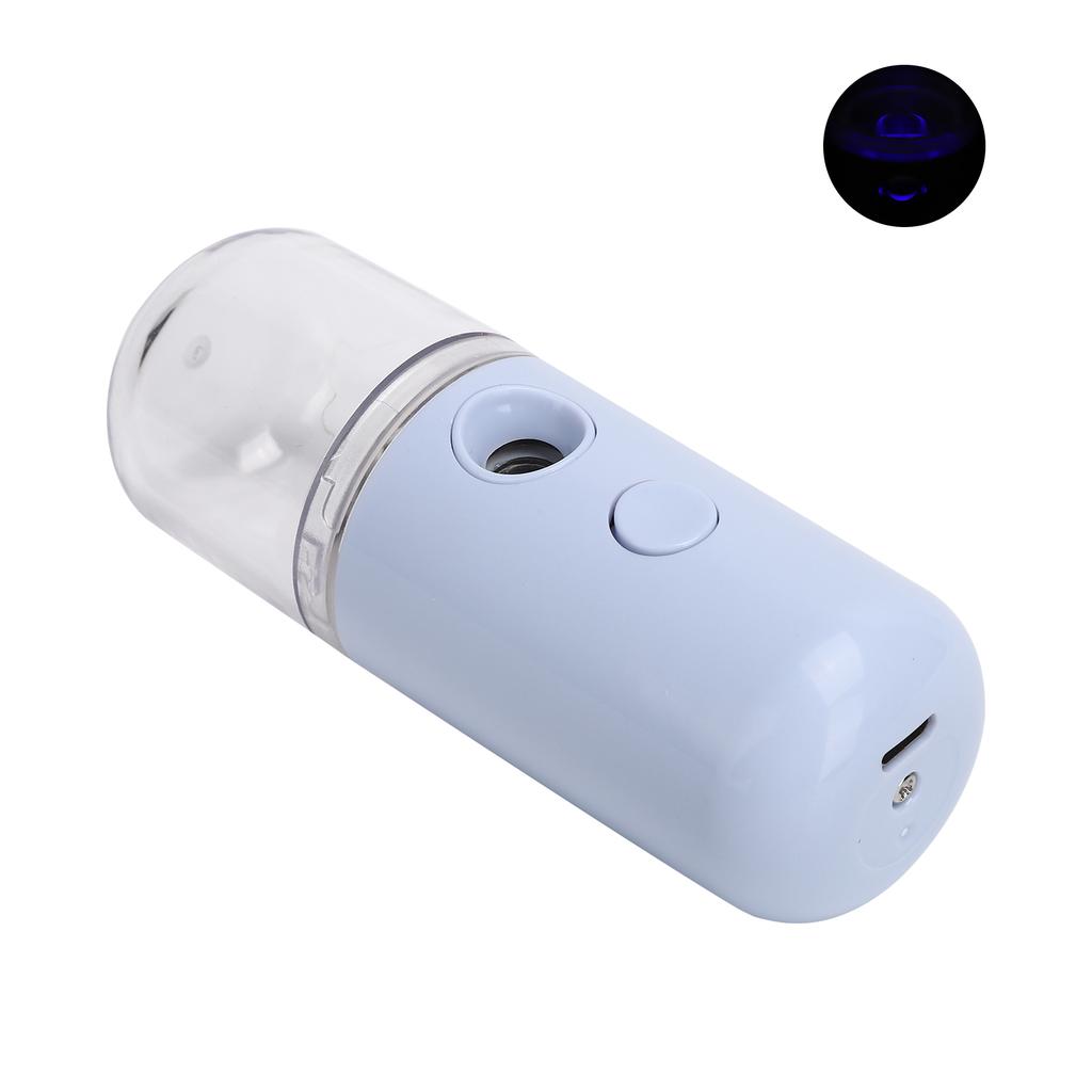 Handheld Face Mist Sprayer Rechargeable Moisturizing Hydrating Face Humidifier SprayerLight Purple