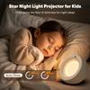 RGB Bedside Lamp with Star Projection, Dimmable Night Light with Timer Function (30 60 Mins), Star Sky Projection,