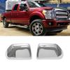 1 Pair Chrome ABS Rearview Mirror Covers for Ford F-Series
