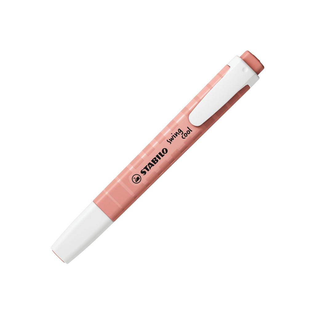 STABILO Swing Cool Nature Color Highlighter Pens, 4-Color Set, 275-4-09