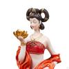 Statue Resin Art Figurine Maiden Figure Creative Collection Flying Sculpture for Home Desktop