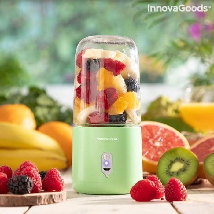 INNOVACASA Oplaadbare Draagbare Blender - Innovagoods - Blendyr - 250 ml - 22000 omw/min - Groen