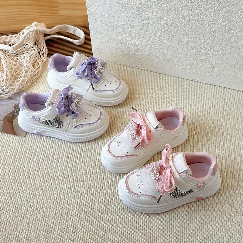 Board Shoe Low-cut Girls' Sports Shoes, New Style, Anti-slip Soft Sole, Casual Shoes