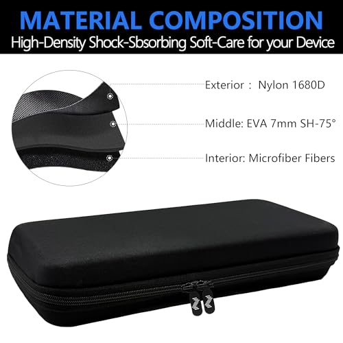 The MUSIIN Audio Sampling Synthesizer Storage Case Is Compatible with the Teenage Engineering OP-1 Field/OP-XY. This Portable Music Equipment Storage