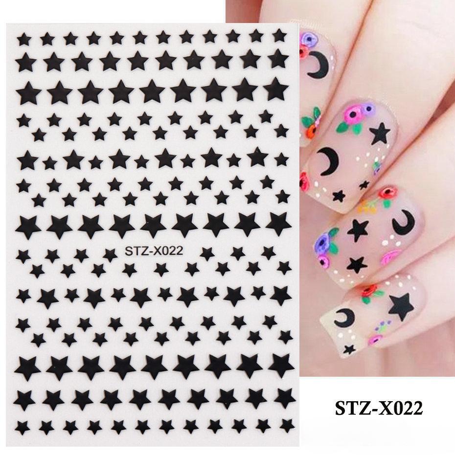 Spider Nail Art Stickers,3D Self-Adhesive Spider Web and Spider Design Nail Sticker Acrylic Nail Art Decoration for Women Holiday Nail Charm