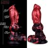 NNSX Big Dog Knot Dildo With Strong Suction Cup Anal Plug G-Spot & Prostate Stimulator Sex Toy for Male Female Pleasure
